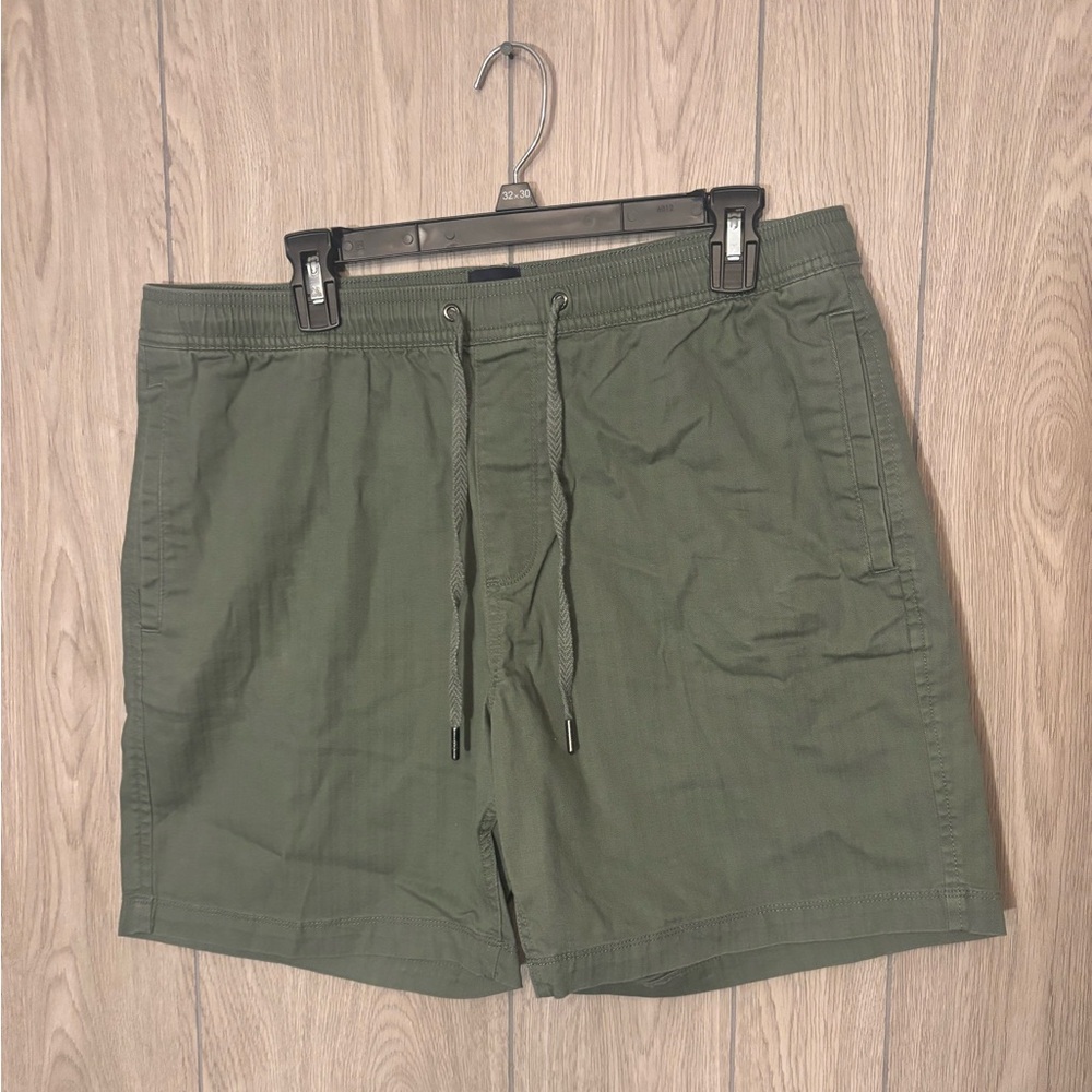 GAP Olive Drawstring Athletic Shorts